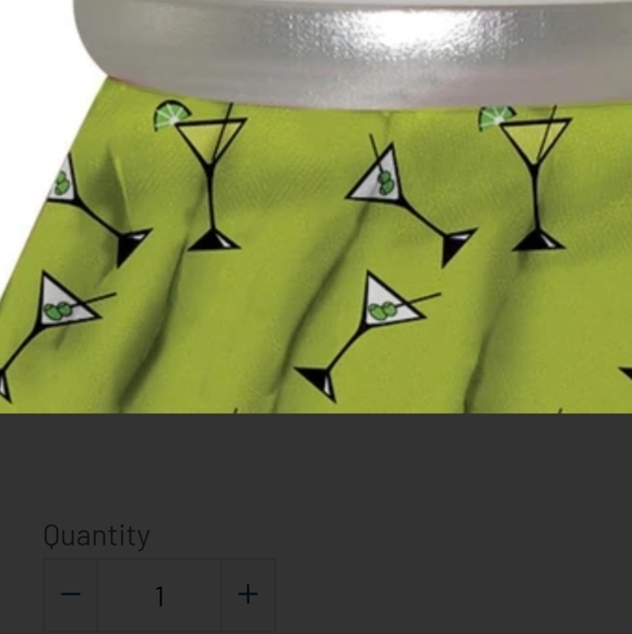 Stocking Stuffer Spa ice bag Martini - Picture 2 of 3